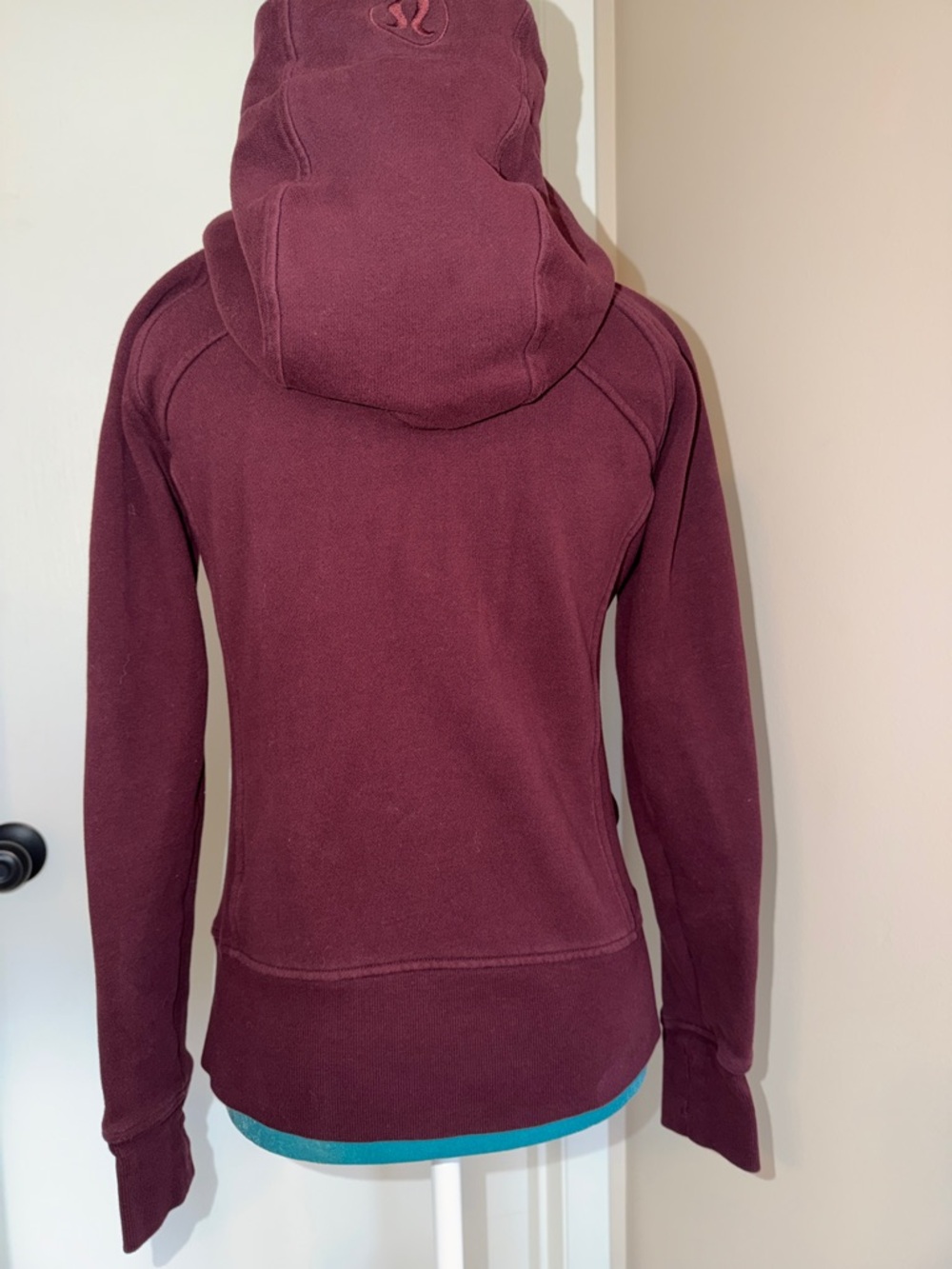 lululemon athletica Maroon Full-Zip Hoodie - Picture 3 of 5